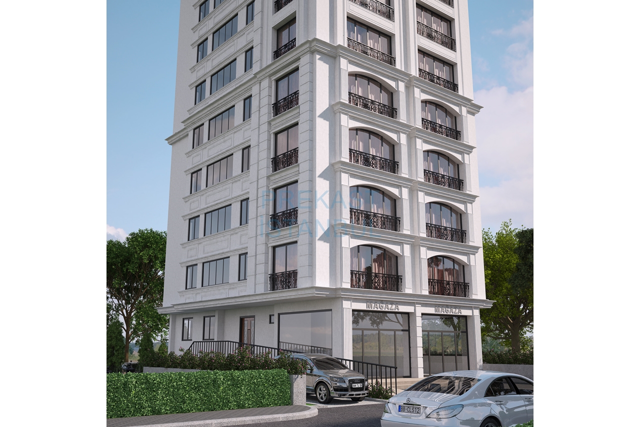 3d bina tasarım prekast uygulama