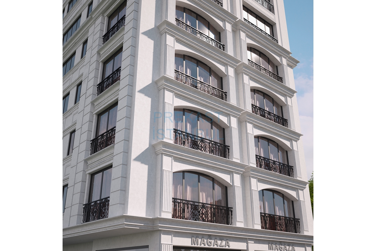 3d bina tasarım prekast uygulama