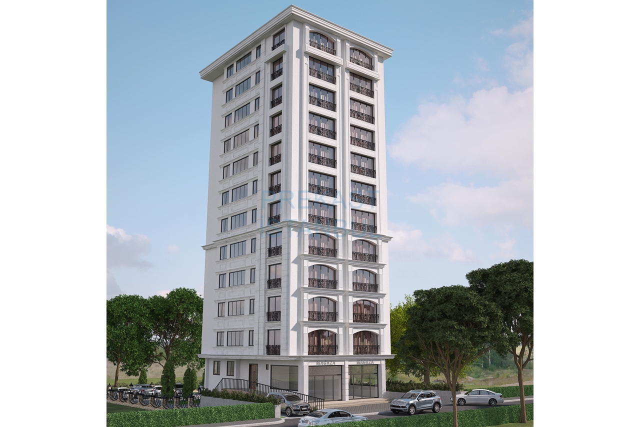 3d bina tasarım prekast uygulama